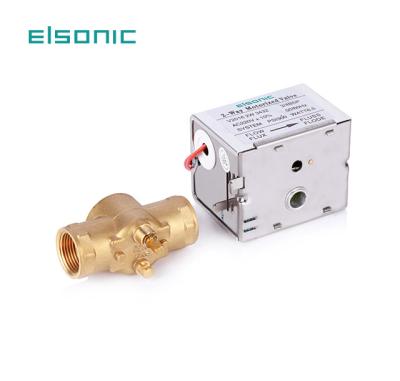 China V2016 Motorized 2-Wired ON/OFF Actuator with DN20/DN25 Brass Valve Body DN15 (1/2