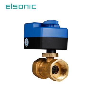 China General brass 2 way valveelectric operated floating for air conditioning pvc motorized ball valve for sale