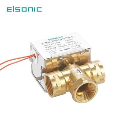 China General HVAC accessories with electric heating3 way electronic thermostatic heating FCU 12v motorized valve for sale