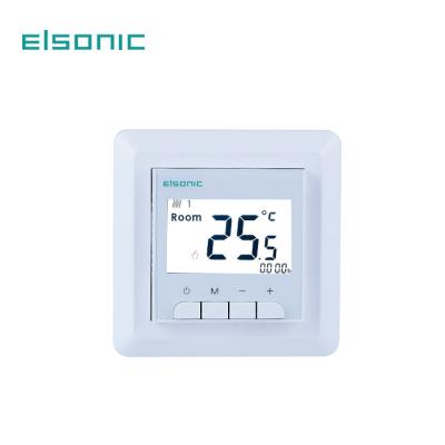 China Programmable Boiler Electric Water Heater/Heating System/Weekly In Floor Heating Infrared Temperature Controller Mat Room Underfloor Thermostat for sale