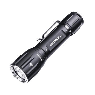 China High Power LED Outdoor Tactical Flashlight 4800mAh 21700 Battery Rechargable 2600 Lumen Flashlight for sale