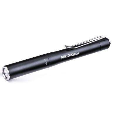 China Super Bright EDC NEXTORCH K3R LED Flashlight Type C Penlight EDC Pocket Rechargeable 350 Lumens Light for sale