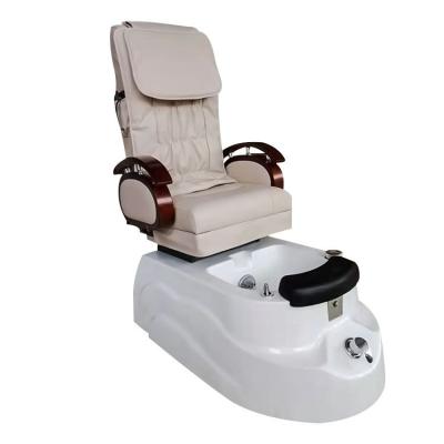 China Multi-Function Foot SPA and Wholesale Luxury Massage Manicure Pedicure Chair Foot Spa Hair Salon Styling White Manicure Chair for sale