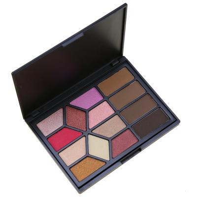 China EYE 2022 New Products Wholesale 14 Color Polygonal Eyeshadow Makeup Box Set Waterproof Cosmetics Makeup Eyeshadow Palette for sale