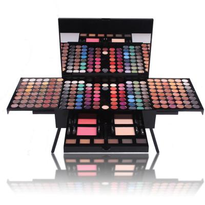 China Professional EYE Multifunctional Cosmetic Set Eyeshadow Palette Makeup Brush Blush Makeup Set For Women for sale