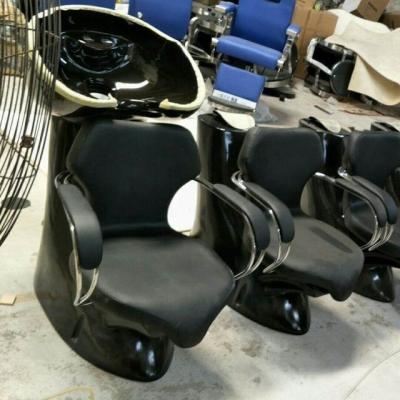 China Modern Luxury Portable Hair Washing Beauty Salon Shampoo Chair Used Shampoo Bowls And Chairs For Sale for sale