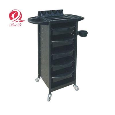 China Wholesale Stable And High Quality Portable Trolley Hair Salon Serving Trolley With Wheels for sale