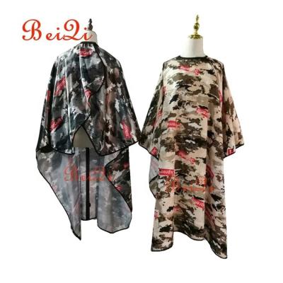 China 2019 luxury wholesale cheap professional beauty salon hairdresser cape with designs for sale