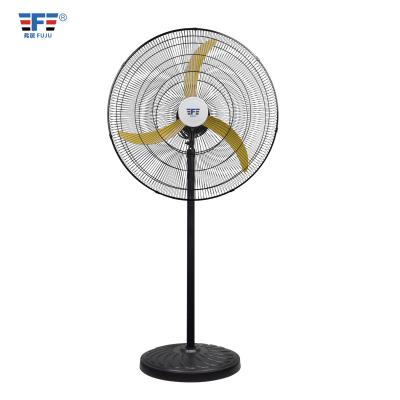 China Energy Saving Heavy Duty Copper Motor 20 26 30 Inch Crown Dust Stan Fan Industrial Wall Fan With 4 Speeds Te koop