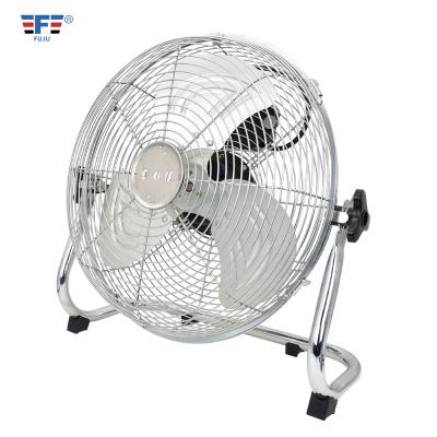 중국 130 Degree Adjustable Control Coil Motor Commerical Design Speed ​​Metal Electric Blades 14 16 18 20 Inch High Speed ​​Floor Cooling Fan 판매용