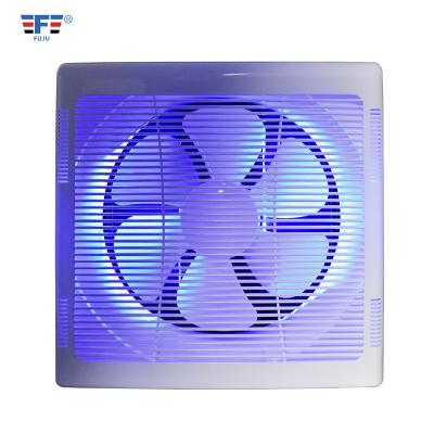 China Hotels Plastic BL DC Motor Household Humidity Control Wall Mount Fans Exhaust Fan With LED Light en venta