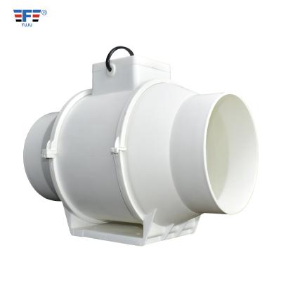 China Hotels 4 5 6 8 10 Inch Silent Flow Duct Fan Mixed Air Extractor Low Noise Exhaust Fan en venta