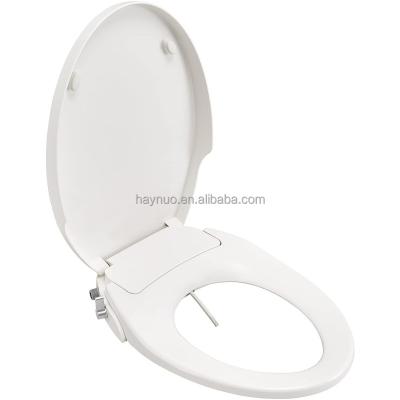 China Aqua Wash Non-Electric Mechanical Bidet Modern White USA Toilet Seat Extended Style With Self Cleaning Spout Freshwater Sprayer for sale