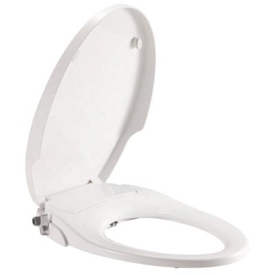 China Modern Round Toilet Seat Cover Toilet Seat Cover Lid One Key Soft Closing Operation NO-Electric Adjustable Water Pressure for sale