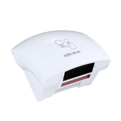 China Economical Hotel Low Price 1800w Touchless Free Infrared Plastic Hand Mini Hand Dryer For Toilet for sale