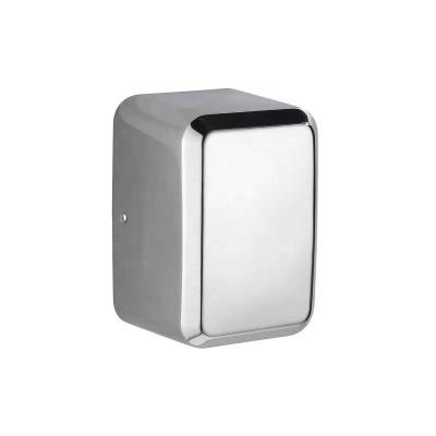 China Hotel Square Mini UltraDry Wall Hand Driers 1300W Electric 304 Stainless Steel Hand Dryers For Home for sale