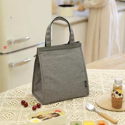 China European Simple Portable Oxford Bento Insulation Bag Fashion Thermal Insulation Bag Bento Meal Bag for sale