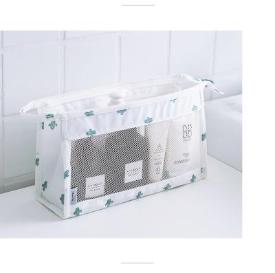 China Multifunctional Fashion Organizer Washing Bag For Travel Portable Wash Rack Up Cosmetic Bag for sale