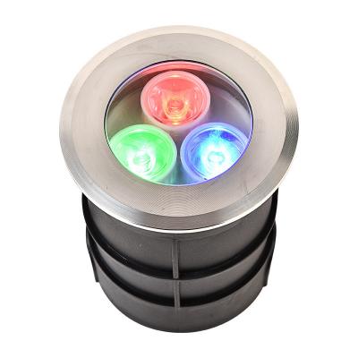 China Underground Garden 3w 4w 5w 6w LED Spot Light RGB Lamp for sale