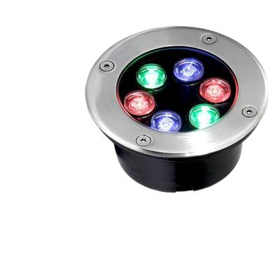 China LANDSCAPE RGBW 12W 18w In Ground Stainless Steel Light Underground With IP67 DMX Controller for sale