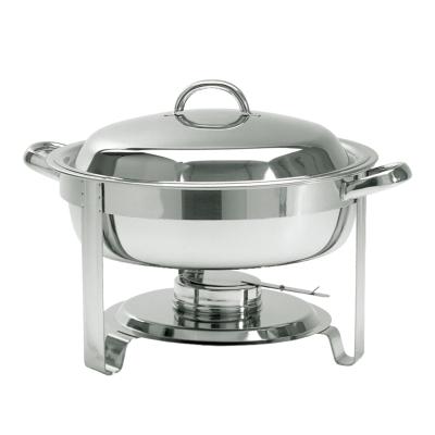 China Simple Round 3.5L Convenient Removable Chafing Dishes for sale