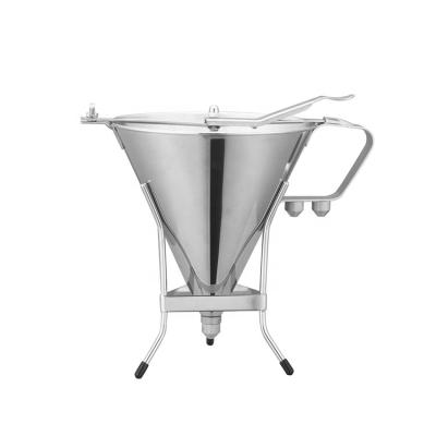 China High Quality Conical Bakery Funnel Cone Dispenser Confectionery Funnel Buffet Take Care For Bakery Transfer Liquid for sale