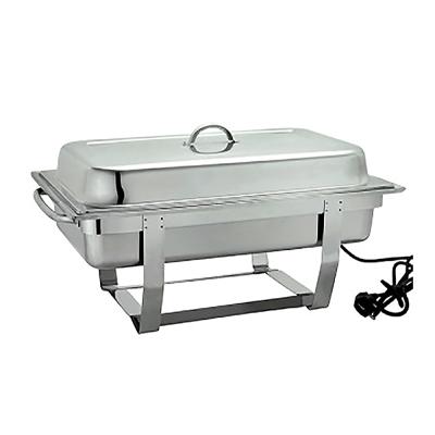 China Hotel Buffet Equipment Convenient And Practical Teaser Dish With Electric Heating Element for sale