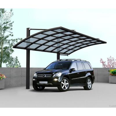 China Parking Garages DIY Polycarbonate Carport Porch Cover Aluminum Carport for sale