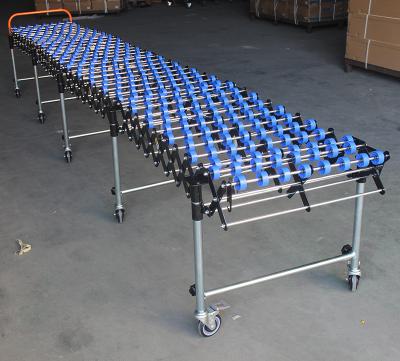 China Fire Resistant Expanding Wheel Moving Conveyor Belt for sale