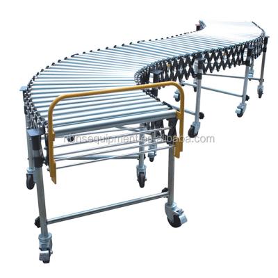 China Fire Resistant Expandable Conveyor Belt Roller Roller Conveyor for sale