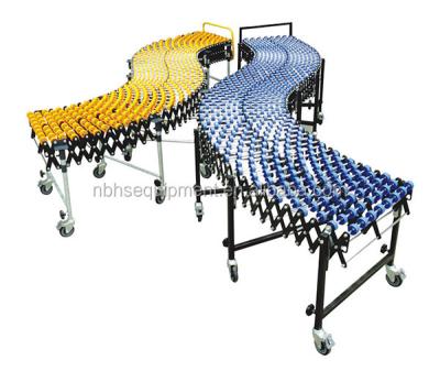 China Fire Resistant Flexible Gravity Skate Plastic Wheels Conveyor for sale