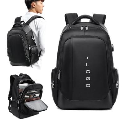 China With USB HOT Selling Laptop Backpacks Custom Laptop Business Backpack With Logo USB Travel Large Capacity Waterproof Backpack For Men for sale