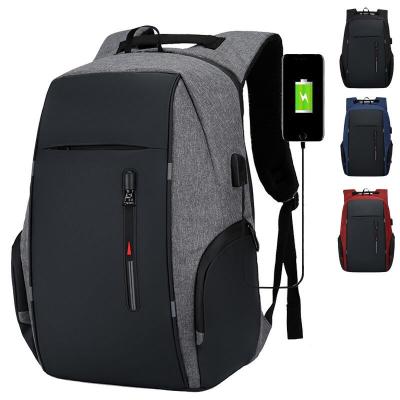 China With Hot Selling Men's Business Bag USB Charging Waterproof USB Business Backpack Travel Backpack With Laptop Compartment Custom Logo for sale