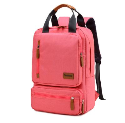 China Breathable Canvas Men's Backpack Business Laptop Backpack Travel Backpack Lightweight Lady Anti-theft Student Bags for sale