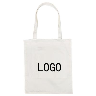 China Shopping Bag Custom Printed Empty Plain Organic Canvas Tote Bag With Logo Shopping Bag Eco Recycled Cotton for sale