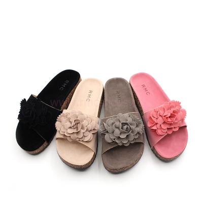 China Round RMC 2020 NEW ARRIVAL Ladies CLOSE UP Slippers Women Low Flats Shoes for sale