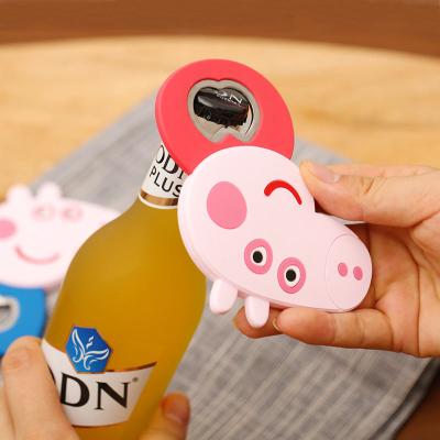 China Bear Opener OEM Bottle Opener Beer Bottle Opener Magnetic Cartoon Animal Bottle Opener for sale