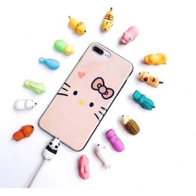 China Custom Animal Cable Saver Gift Data Cord Cable Cover Filler Protector Set for sale