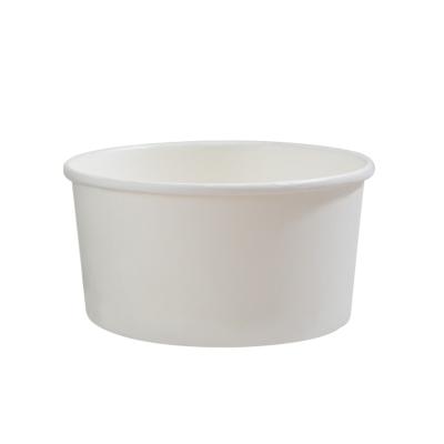 China Manufacturers Supplier 1000ml Biodegradable Restaurant Take Out Cup Custom Logo Paper Bowl Food Packaging Box 32oz Soup à venda