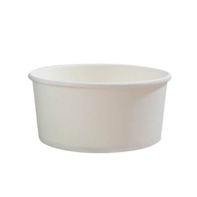 Κίνα 1300ml Containers 1300ml Salad Takeout White Paper Bowl Eco-Friendly Biodegradable Disposable Round Bottom Noodle Wrapping Paper προς πώληση