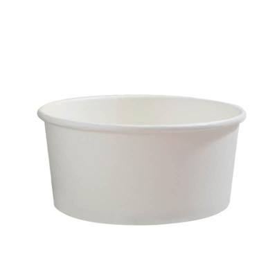 China Factory Supplier Biodegradable Packaging Paper Cup 750ml Disposable White Packaging Paper Bowl With Lid for sale