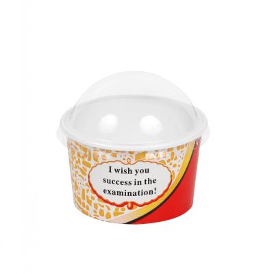 Κίνα Biodegradable Custom Design Ice Cream Paper Packaging Containers Private Label Paper Ice Cream Cups With Lids προς πώληση