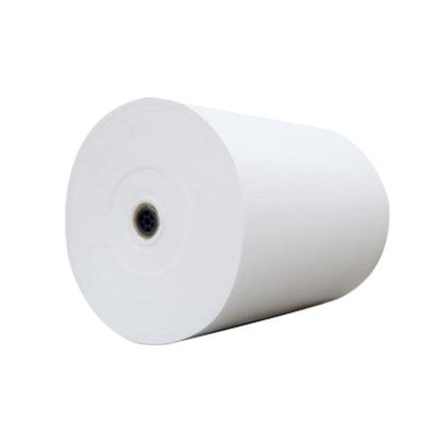 China Factory Waterproof Supplier Wrapping Packaging PE Coated Base White Cardboard Paper Roll For Paper Cups Rolls Box for sale