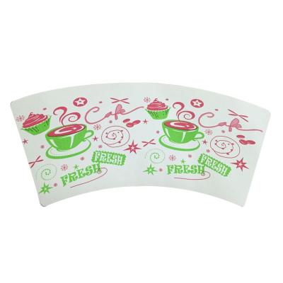 Китай Food Grade Biodegradable PE Coated Paper Cup Fan Making Paper Cup Raw Materials 150-320GSM With High Quality продается