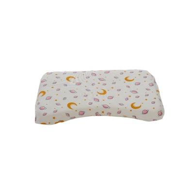 China Anti Dust Mite CX Moon Pattern Baby Pillow For Sleeping With Cute Print Soothing Raised Dots Toddler Soft Flat Thin Pillow for sale