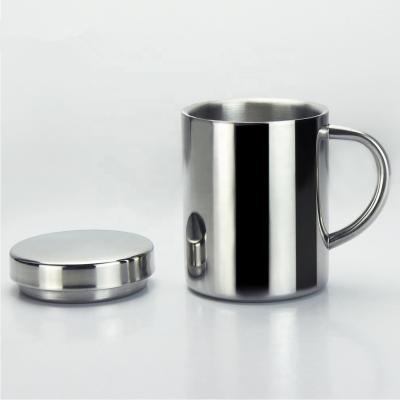 China Sustainable Top Selling Sus 304 Stainless Steel Cups Airtight Kitchen Water Cups for sale