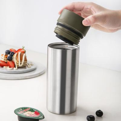 China New PORTABLES Arrive Custom Printing Coffee Mug Double Wall Stainless Steel Coffee Mug Water Bottle Sport for sale