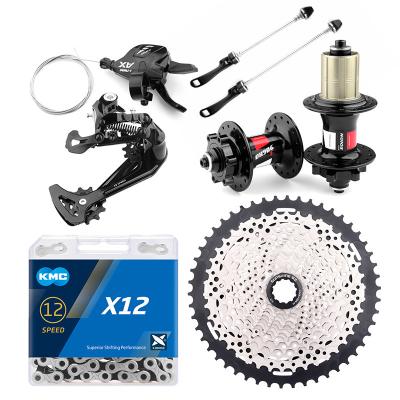 China Steel Bicycle Parts Sun Mountain Bike Transmission Kit 13 Speed ​​Flywheel 32 Hole Flower Drum ax13 Finger Dial BackBicycle Freewh for sale