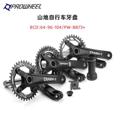 China Mountain Bikes Bicycle 10/11 12 Speed ​​28 38t 22 Parts Prowheel Mountain Bike Cavity Integrated Tooth Disc 30 40t 36tBicycle Crank And Chainwhe for sale