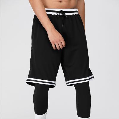 China QUICK DRY Custom Made Male Polyester Basketball OEM Sport Compression Summer Shorts Sets For Men for sale